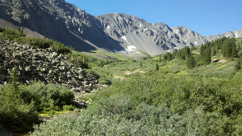 Near the Grays Peak Trailhead