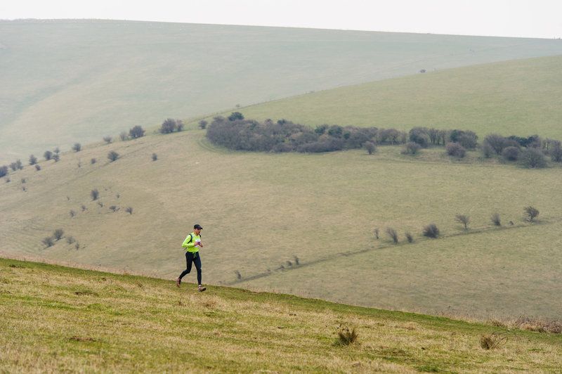 Reaching the last few miles alongside Southerham Nature Reserve.