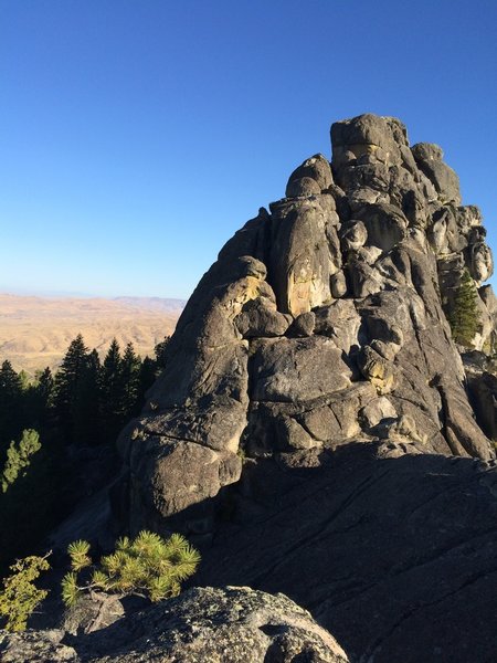 Stack Rock from the Stack Rock Trail