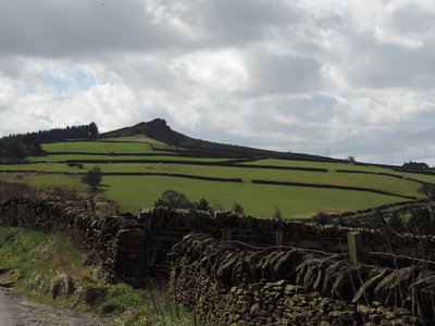 View toward Windgather Rocks