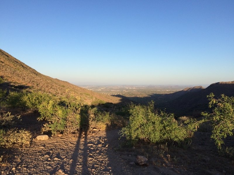 Wingate Pass looking at Scottsdale