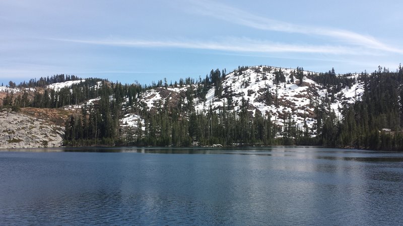 View across Island Lake