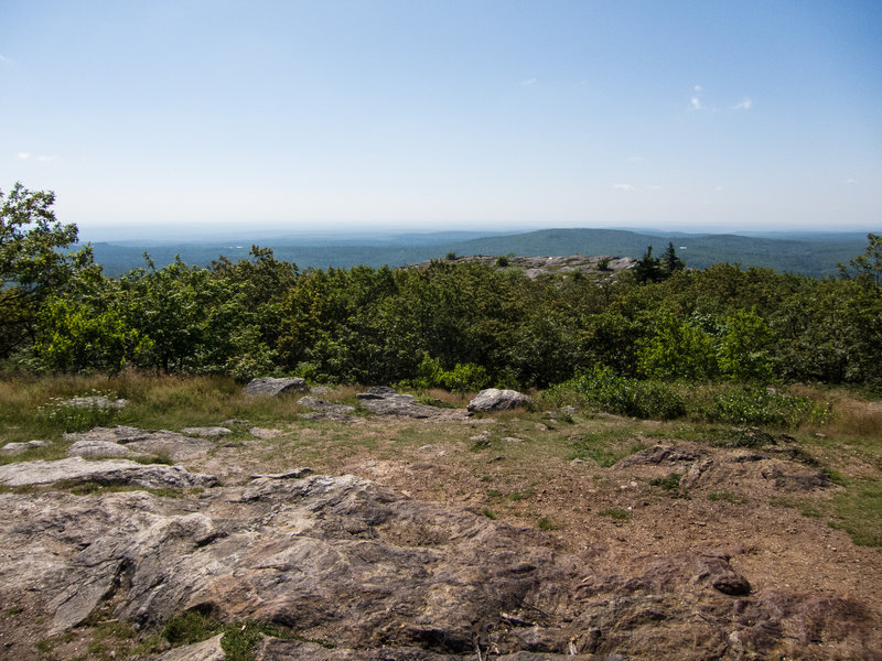 View from the top of Mt. Watatic