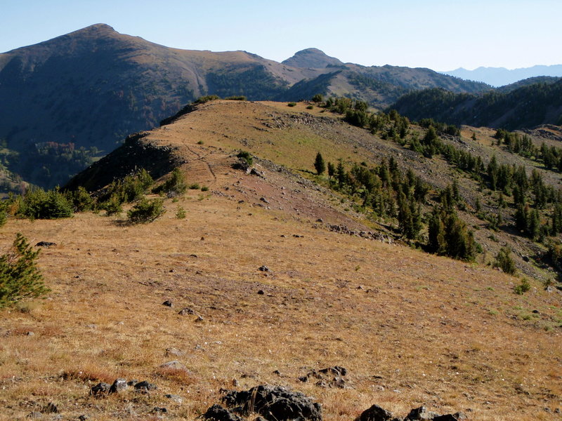 The Gallatin Mountain Range from the Gallatin Divide