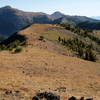 The Gallatin Mountain Range from the Gallatin Divide