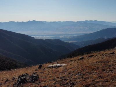Overlooking Paradise Valley.