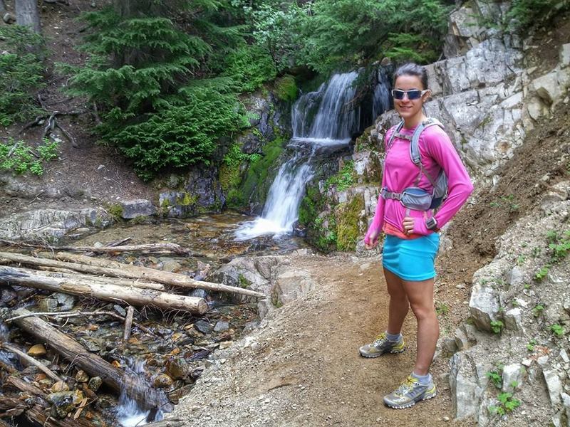 Crossing Porcupine Creek on the trail up to Cutthroat Pass.