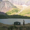 Cracker Lake camp