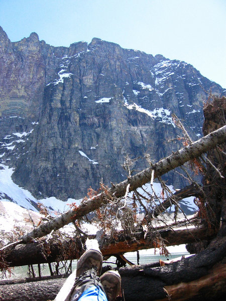 Vigil Peak from Lake Isabel