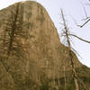 1500 feet of vertical rock - from the The Beaten Path Trail