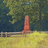 Union Groveton Monument at the Deep-Cut -- Manassas National Battlefield Park