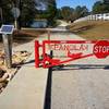 The front gate at Alexander Lake.