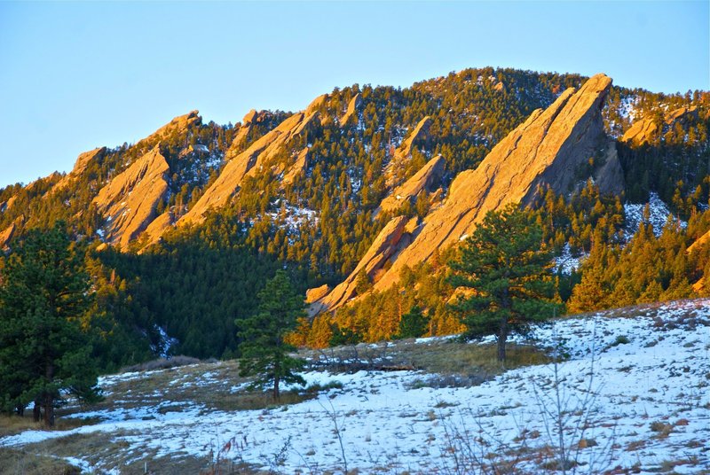 Flatirons of Boulder, Colorado