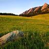 Morning at the Flatirons.