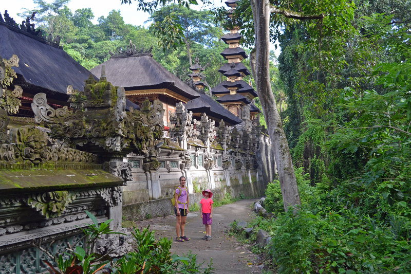 Temple at the base of Campuhan Ridge