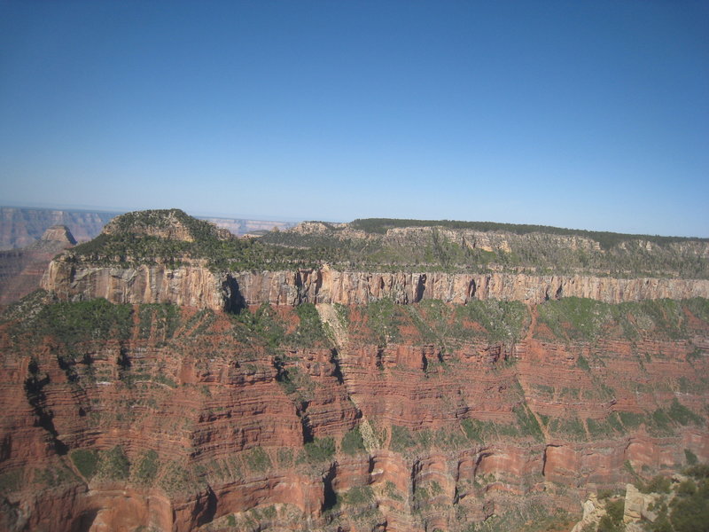 Grand Canyon's impressive walls