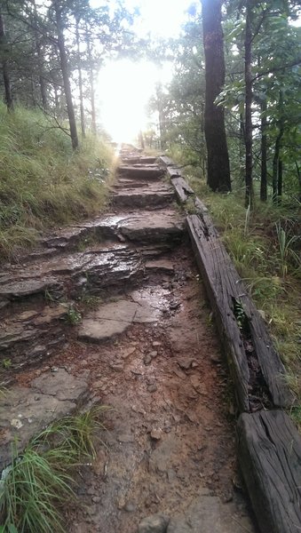 Climb to the overlook