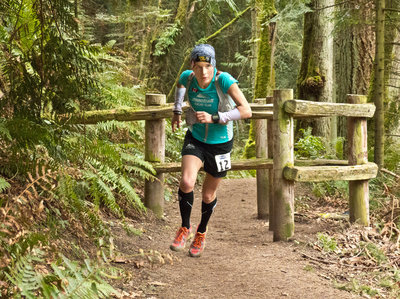 On the hunt in the 2014 Chuckanut 50k
