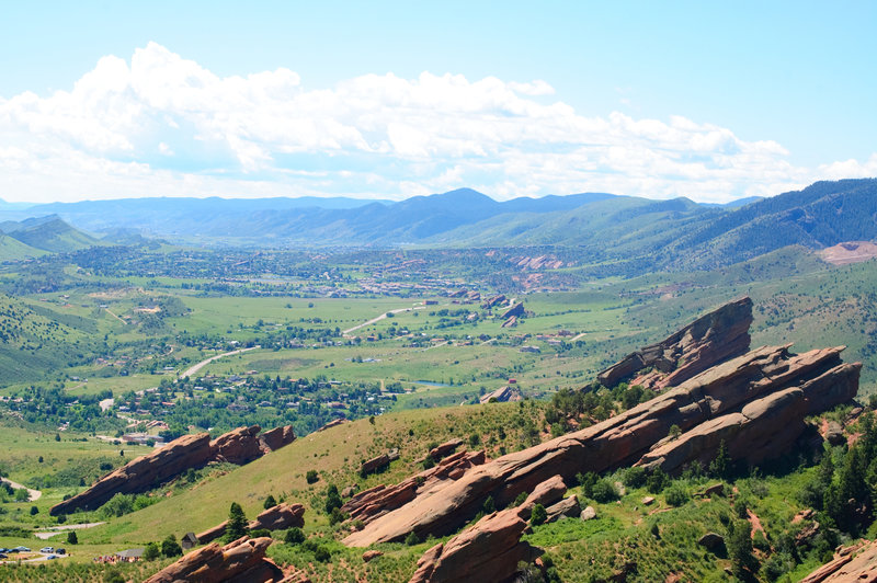 View from Morrison Slide Trail