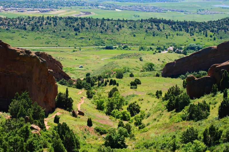 View from Morrison Slide Trail