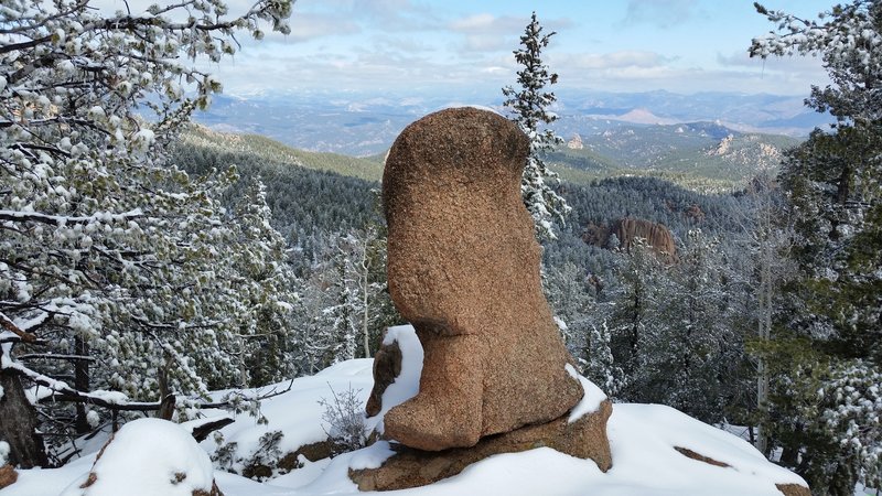 Interesting rock formation