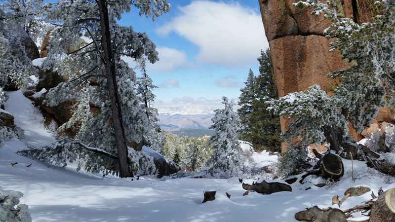 Great view from the trail