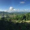 A view of the Tennessee River and the Huntsville Speedway