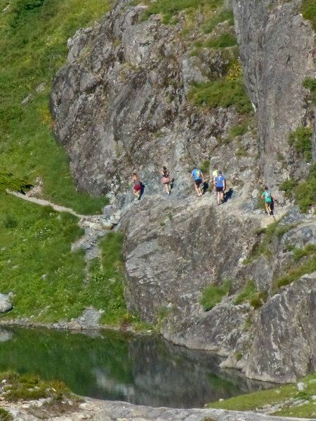 Group on the Chain Lakes loop