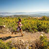 Beautiful scenery keeps runners happy on this portion of the course.