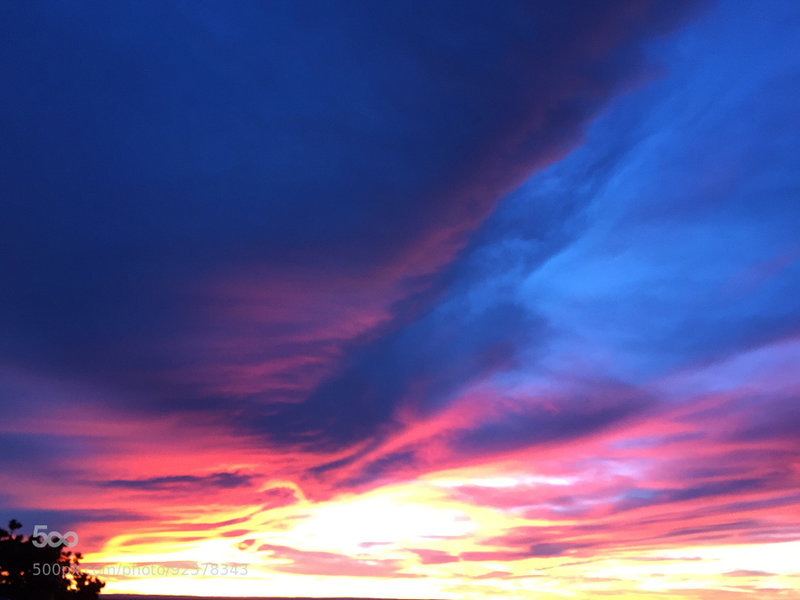 Sunset at Pima Point.