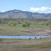 Equestrians enjoying Boulder Valley Ranch Pond #1