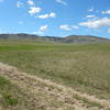 From the Degge Trail looking west to the foohills