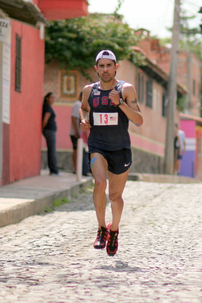 The latest stretch of cobblestone during the 2011 race.