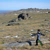 The Rock & Pillar range's broad summit plateau.