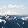 Mt Rainier as seen from Granite Mt.