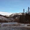 Early morning trail run to Cub Lake in February