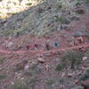 Hiking above the Boat Beach.