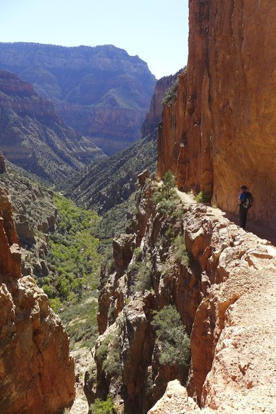 On the gorgeous North Kaibab trail