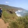 Along the Bluffs Trail on Molera Point