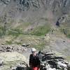 Short shorts at home on the North Ridge.