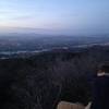 Evening view from "The Balcony" on the Cowles Mountain Service Road. Looking northeast towards Santee.