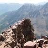 The precipice makes for a good spot for lunch, as it's much less windy than the summit.