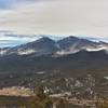 Long's Peak and Mount Meeker from Twin Sisters Trail