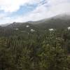 View from Mountain Lion Trail at Golden Gate Canyon State Park.