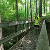 Neat bridge crossing just past the Homestead Campsite intersection.