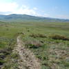 Views to the west of foothills