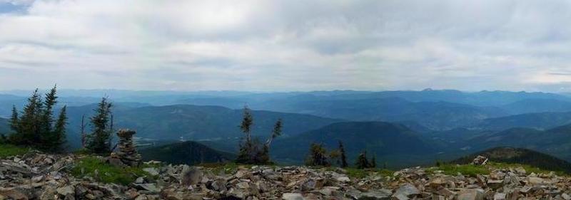 Abercrombie Mountain summit panorama