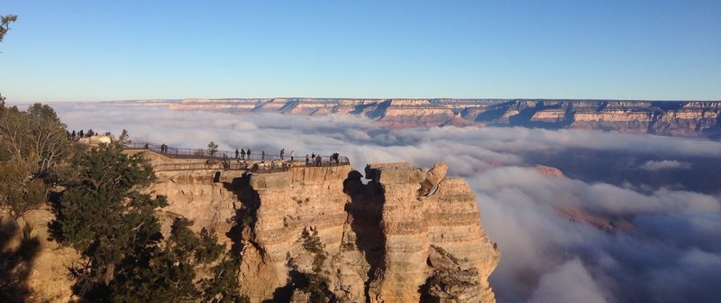 Grand Canyon Inversion 2013 - Mather Point