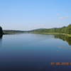 Taking a break looking onto the lake