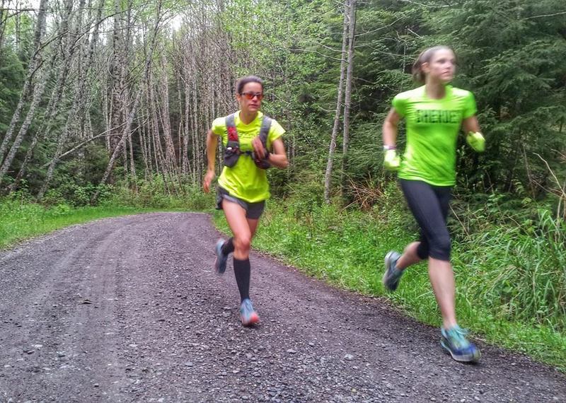 Speeding up the Middle Fork Rd just past the 12 mile mark.